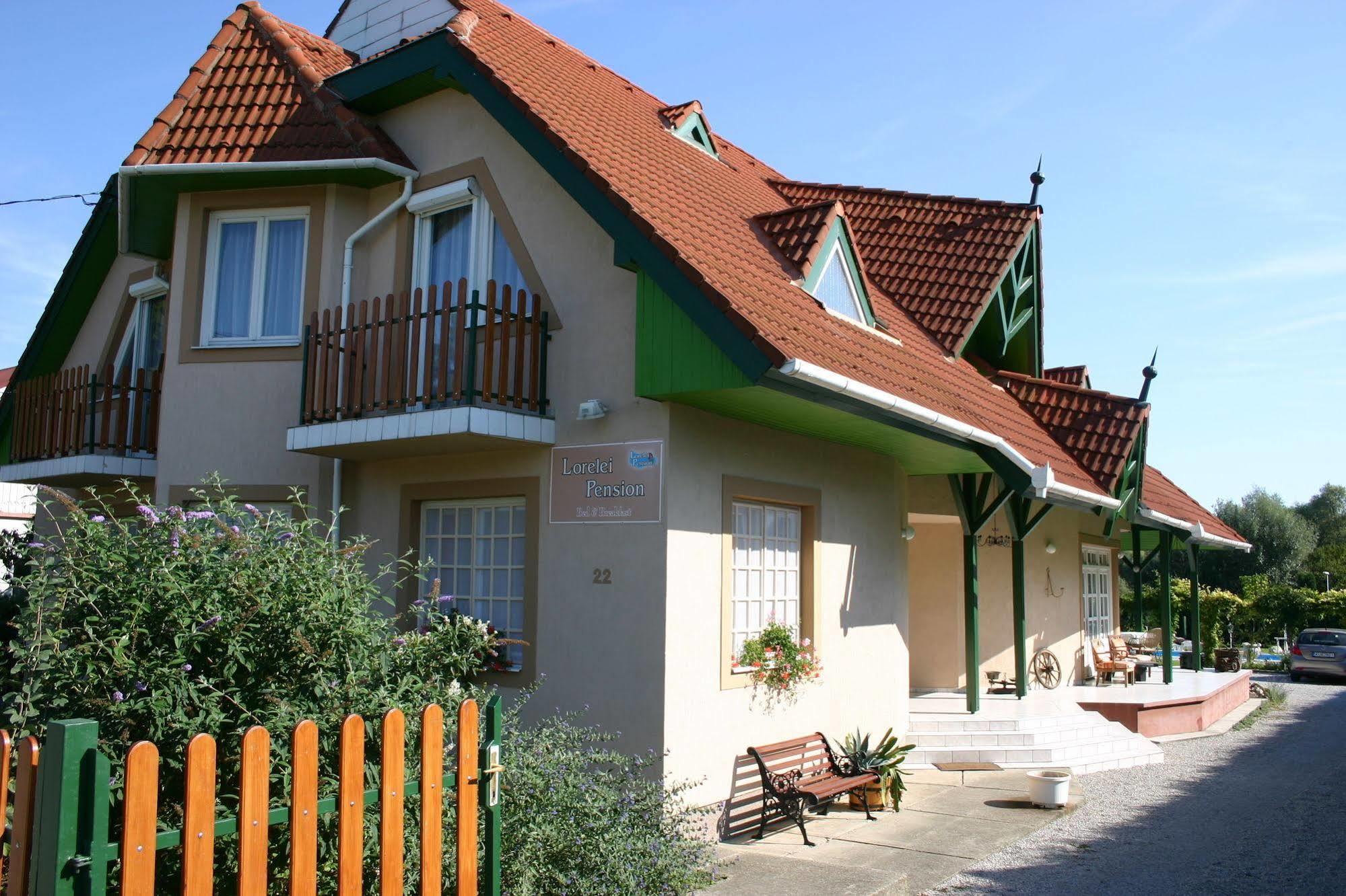 Lorelei Pension Adults Only Gyenesdias Exterior photo